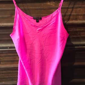 Silk tank top